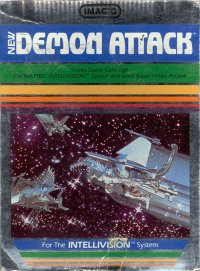 Demon Attack Intellivision US box art